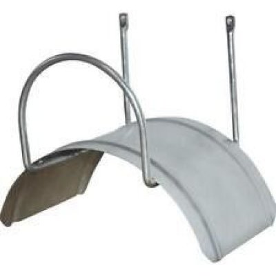 Portatubo in metallo zincato a muro