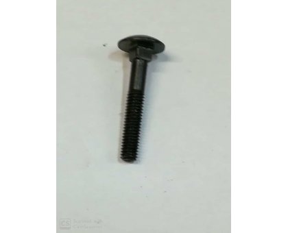 Bullone mm 5 x 30 testa tonda quadro sotto testa nero