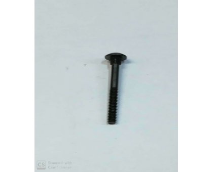 Bullone mm 5 x 35 testa tonda quadro sotto testa nero