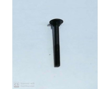 Bullone mm 5 x 40 testa tonda quadro sotto testa nero