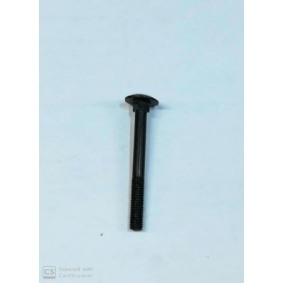Bullone mm 5 x 45 testa tonda quadro sotto testa nero