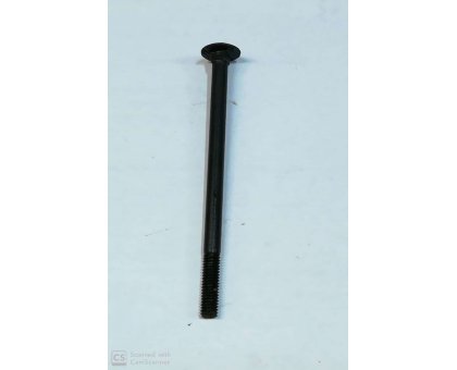 Bullone mm 5 x 80 testa tonda quadro sotto testa nero