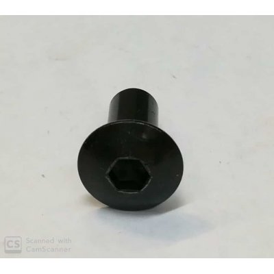 Boccola a fungo 5 MA in ottone zincata nera