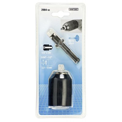 Mandrino autoserrante con adattatore SDS-PLUS KWB 298490