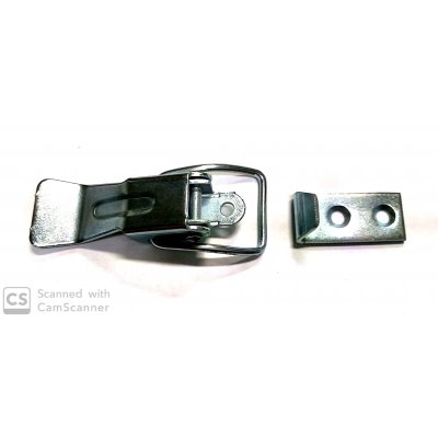 Chiusura a leva tipo P in ferro zincato