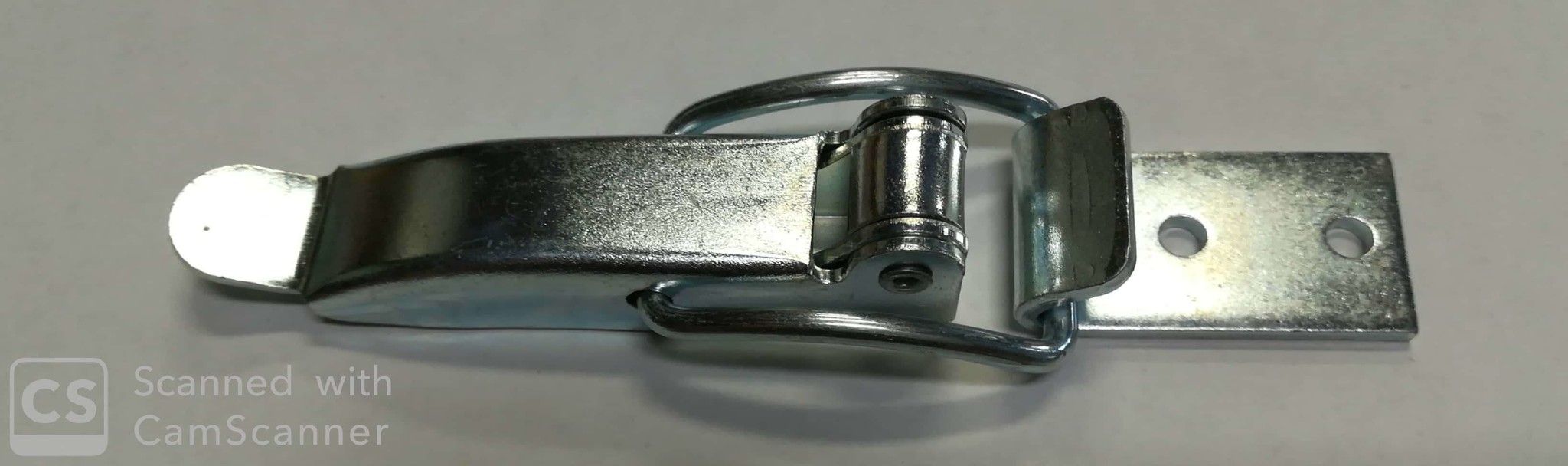 Chiusura a leva mm 115 in ferro zincato