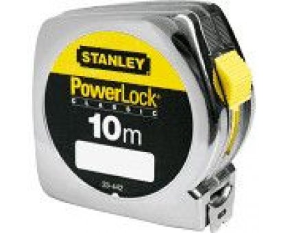 Flessometro POWERLOCK mt 10 nastro mm 25 STANLEY 33-442
