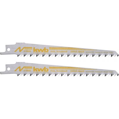 Set 2 lame per sega a gattuccio KWB 576600