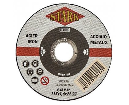 Disco per taglio metalli Ø 115 x 1,6 mm foro 22,23