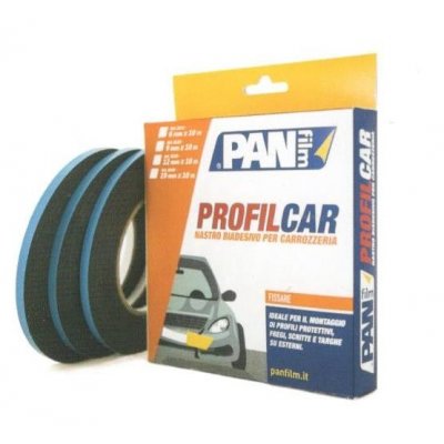 Nastro biadesivo PROFIL CAR mm 9 x mt 10 colore nero