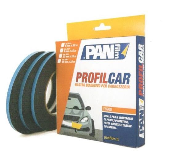 Nastro biadesivo PROFIL CAR mm 19 x mt 10 colore nero