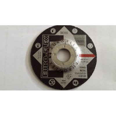 Disco per sbavatura metalli Ø 115 x 6,4 mm foro 22,23