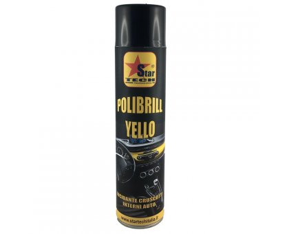 Lucidante cruscotti interni auto ml 600 POLIBRILL YELLO