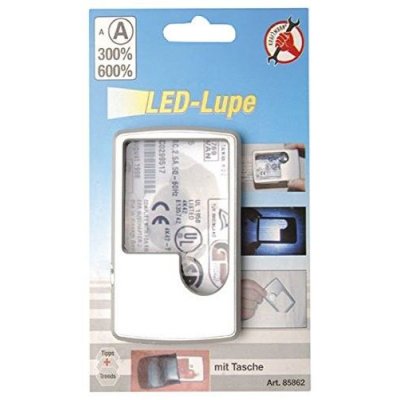 Lente di ingrandimento tascabile con luce Led BGS