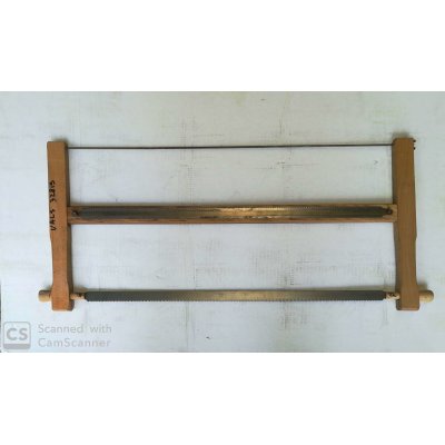 Sega a telaio cm 80 con 3 lame in dotazione