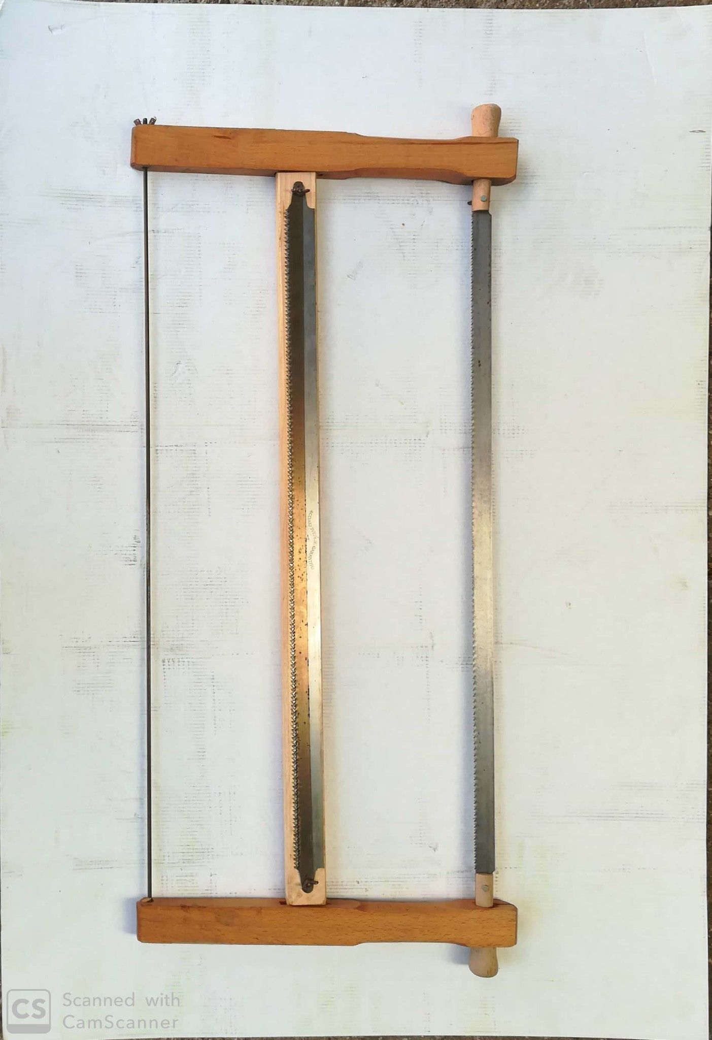 Sega a telaio cm 80 con 3 lame in dotazione