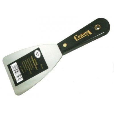 Spatola inox mm 38 bordi arrotondati extra flessibile