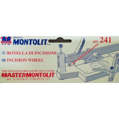 Rotella MONTOLIT 241 per tagliapiastrelle manuali