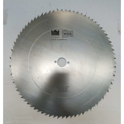 Disco per legno Ø 350 in acciaio 80 denti foro 30 mm