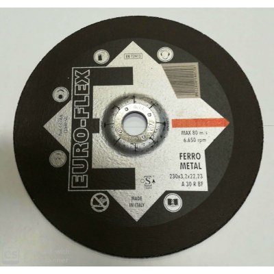 Disco per taglio ferro/inox Ø 230 x 3,2 mm foro 22,23