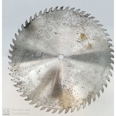 Disco per legno Ø 600 in acciaio 56 denti becco civetta foro 30 mm