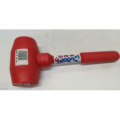 Mazzuola antirimbalzo in gomma gr 1000 GUMMY MONTOLIT 99