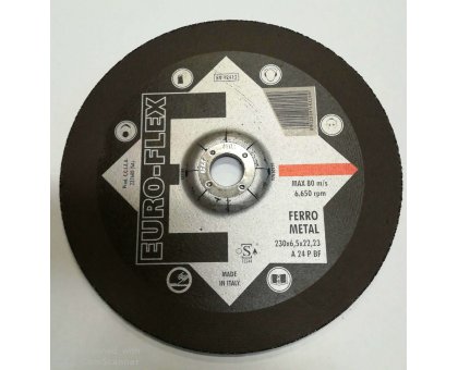 Disco per sbavatura ferro/inox Ø 230 x 6,5 mm foro 22,23