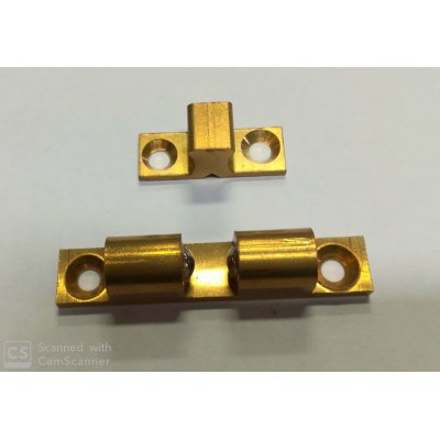 Cricchetto a 2 sfere mm 9 x 49 regolabile in ottone