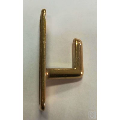 Incontro ottone mmm 20 per tavellino LISCIO