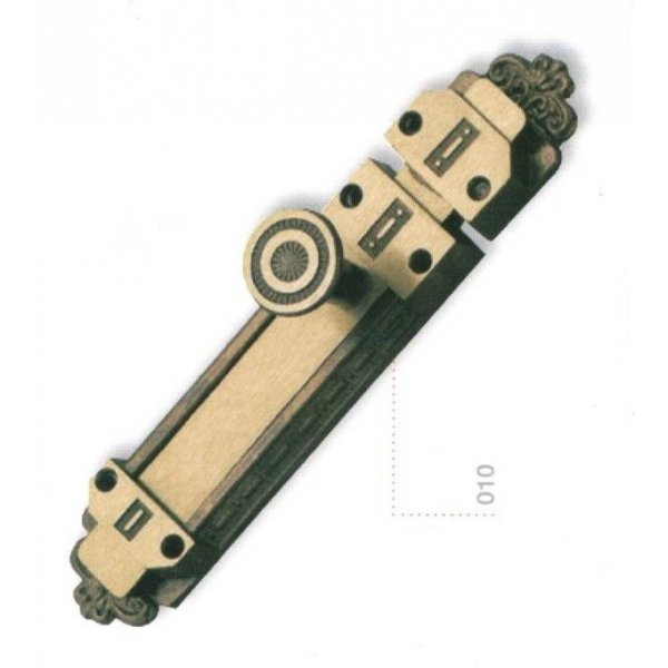 Catenaccio mod. DABY mm 200 in ottone bronzato