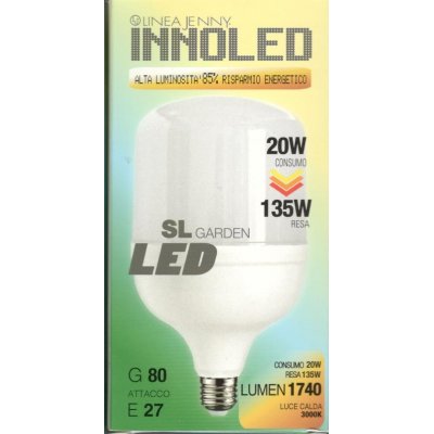 Lampadina LED modello SL 20w E27 3000K
