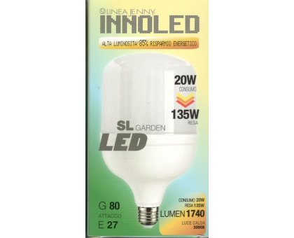 Lampadina LED modello SL 20w E27 3000K