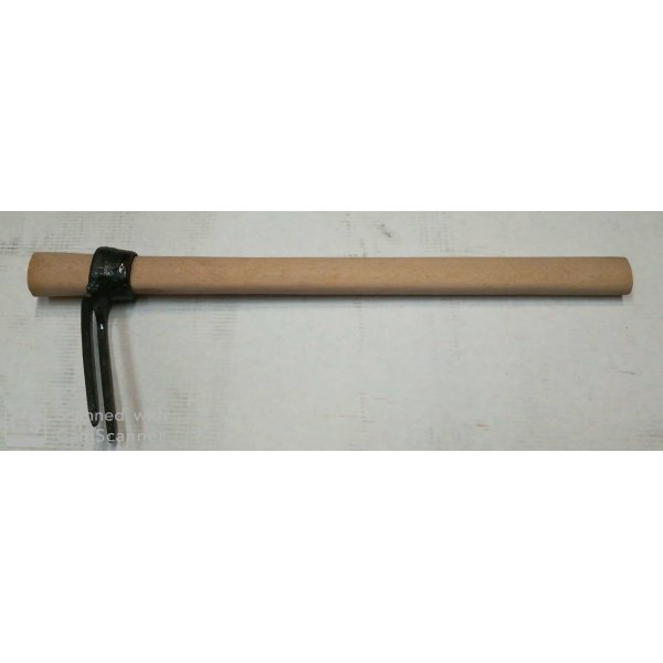 Zappa forgiata bidente manicata cm 45