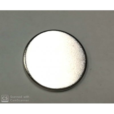 Calamita neodimio tonda mm 20 x 2 forza Kg 2,3