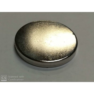 Calamita neodimio tonda mm 30 x 4 forza Kg 7,0