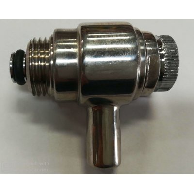 Rubinetto per olio inox salvagoccia