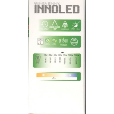 Lampadina LED SFERA 9w E27 Luce calda 3000 K