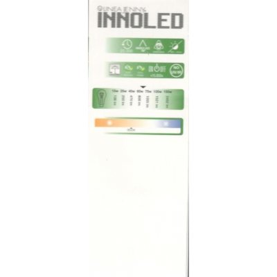 Lampadina LED OLIVA 9w E14 Luce calda 3000 K