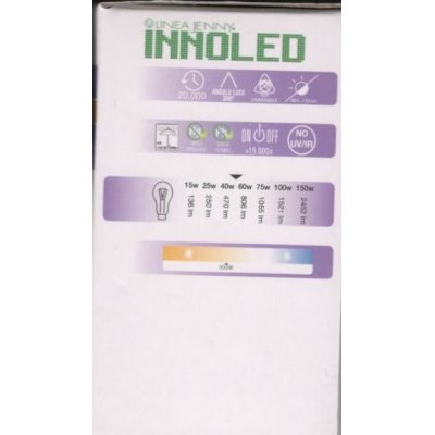 Lampadina FILOLED SFERA 6w E14 Luce calda 3000K