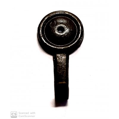 Attaccaglia mod. MEDAGLIA in ottone bronzato