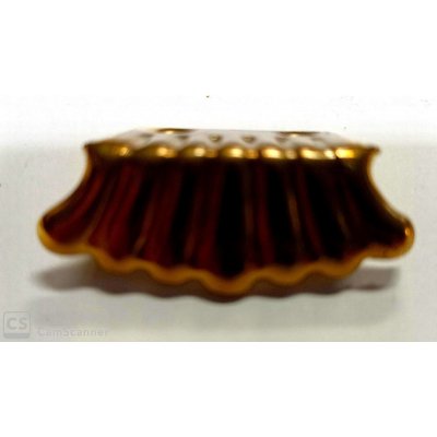 Reggispecchi a ventaglio mm 40 in ferro ottonato