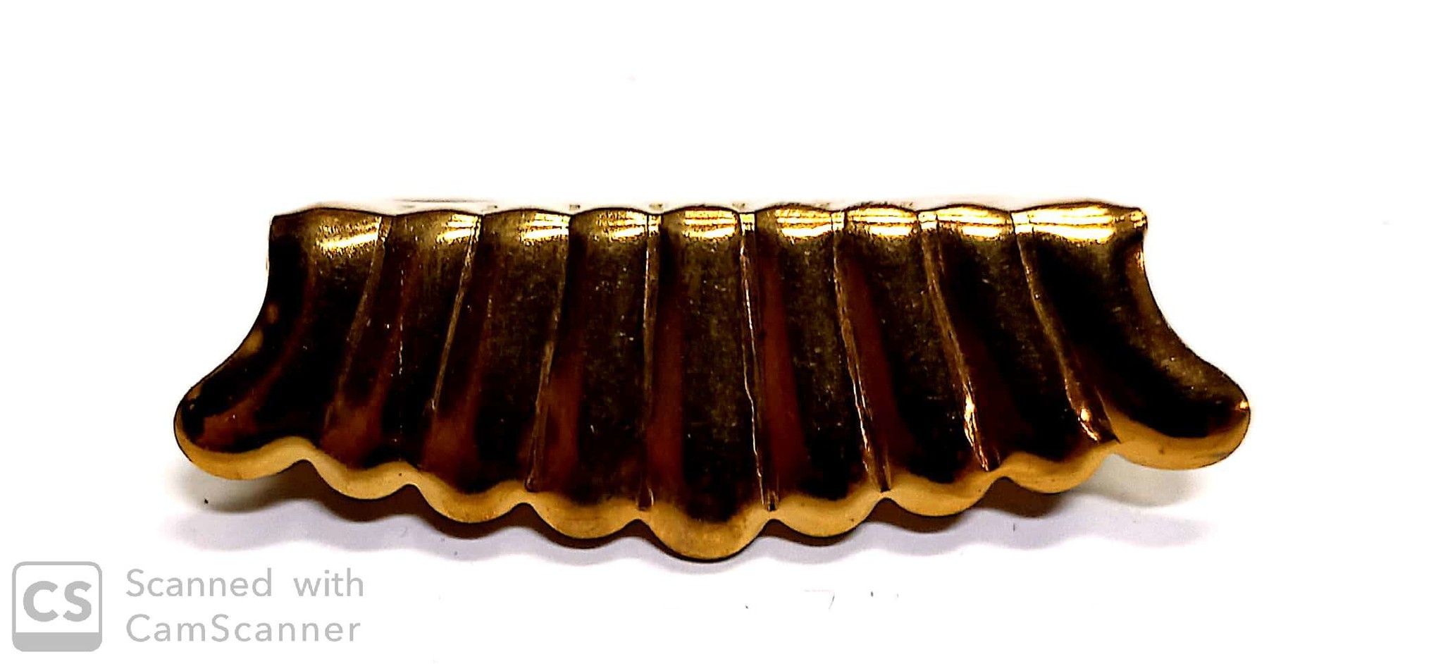 Reggispecchi a ventaglio mm 55 in ferro ottonato