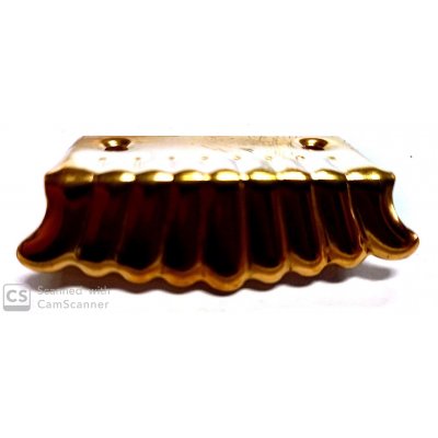 Reggispecchi a ventaglio mm 55 in ferro ottonato