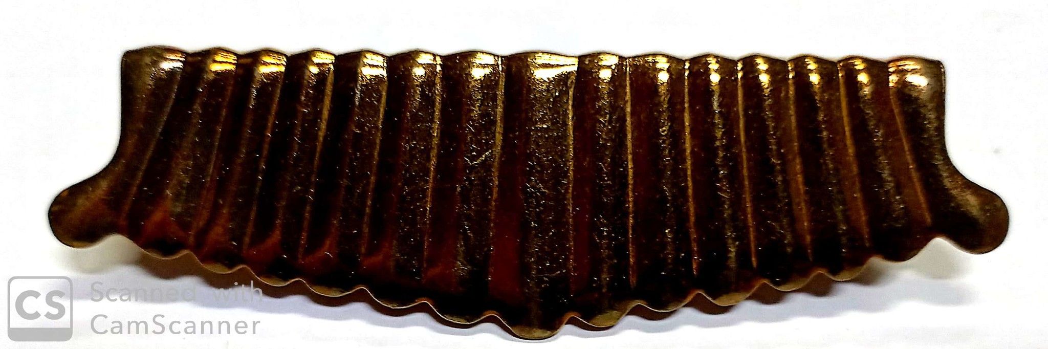 Reggispecchi a ventaglio mm 90 in ferro ottonato