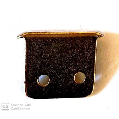 Fermaspecchi con feltro e bordi arrotondati tipo grande