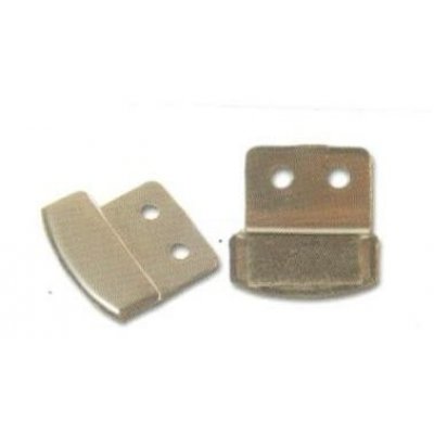 Fermaspecchi a sbalzo con feltro con bordi arrotondati