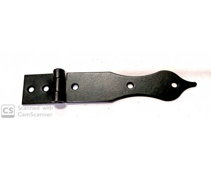 Cerniera mod. GOCCIA in ferro brunito con snodo piano mm 144