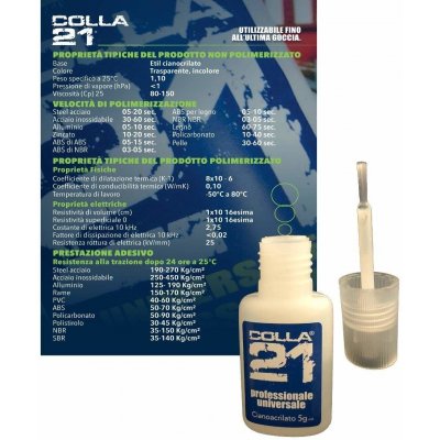Colla 21 5 gr con pennello