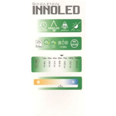 Lampadina LED SFERA 9w E14 Luce naturale 4000 K