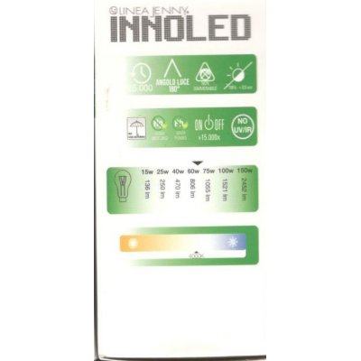 Lampadina LED SFERA 9w E27 Luce naturale 4000 K